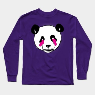 Drippy Panda Long Sleeve T-Shirt